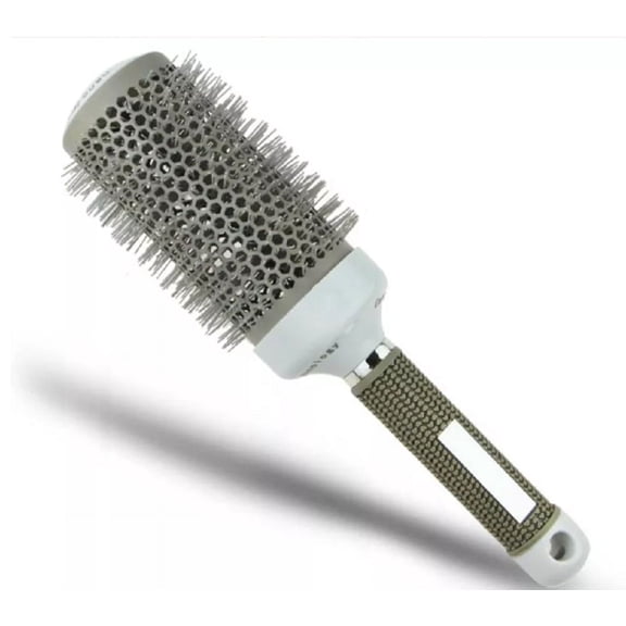 2 Inch Ceramic Round Hair Brush, Blow Dry Barrel Brush for Volume, Straightening and Styling, TIKA