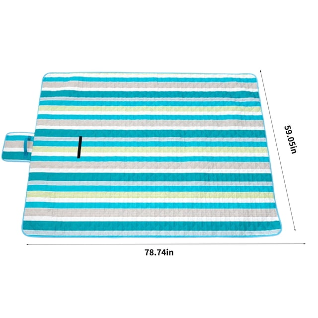 TIMIFIS Couverture de Pique-Nique Mallette Tapis de Pique-Nique Pliant Tapis de Plage, Tapis de Camping Extérieur Fournitures de Randonnée, Voyage Plage Tapis de Plage Camping & Randonnée