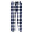 thumbnail image 4 of JFTTX Big Girls Plaid Pants Wide Leg Pants for Girls Elastic Waist Drawstring Fall Baggy Trousers with Pockets, 4 of 4