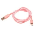 thumbnail image 2 of Pink 3ft USB-C Cable for Samsung Galaxy Z Flip5/Flip4/Flip 3 5G - Charger Cord Power Wire Type-C Fast Charge Sync for Galaxy Z Flip5/Flip4/Flip 3 5G, 2 of 3