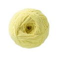thumbnail image 3 of (3 pack) Skinny Chenille Yarn by Loops & Threads - Yarn for Knitting - Crochet - Weaving - and Arts & Crafts - Yellow - Polyester - 8.75 oz, 3 of 3