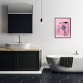 thumbnail image 3 of Stupell Industries Eclectic Disco Laundry Machine over Pink Black Framed Giclee Art, 16 x 20, by LISH Creative, 3 of 8