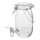 thumbnail image 1 of Dispensador de bebidas de vidrio sellado para cocina (1 unidad), con grifo., 1 of 7