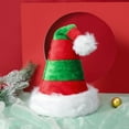thumbnail image 1 of Pompotops Décorations de Noël Extérieur Intérieur, Décorations de Noël pour la Maison, Chapeau de Noël pour Enfants Cadeau de Noël Chapeau de Noël pour Enfants Chapeau Rayé Rouge et Vert, 1 of 5