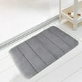 thumbnail image 5 of Thick Bathroom Rugs Mat,Bath Mats for Bathroom Floor Non Slip Non Skid Washable,Bathroom Memory Foam Absorbent Floor Mat Bathroom Toilet Doorway Quick Dry Foot Mat Entry Door Mat Non-slip Mat, 5 of 7