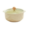 thumbnail image 2 of Pgyong Instant Bowl with Lid Can Enter Microwave Oven Double Ear Rice Bowl, 2 of 5