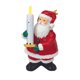 thumbnail image 1 of Colgante De Navidad Resina Santa Claus Sosteniendo Vela Árbol De Navidad Adorno Colgante Decoración De Fiesta Kearding HA039089-00, 1 of 6