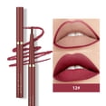 thumbnail image 1 of Fiudx Liquidación de ofertas flash Delineador de labios líquido mate, punta de calabaza de esponja, Esmalte de labios resistente al agua, lápiz rojo, 1ml, 1 of 3