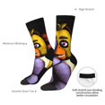 thumbnail image 5 of Saiise Five Nights At Freddy'S Funny Socks Men Women Adults Novelty Graphic Crew Tube Socks Crazy Design Casual Dress Socks for Sports,Running,Travel, 5 of 7