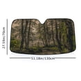 thumbnail image 6 of Awypu Car Sun Shade Windshield Front Window Sun Shade for Vehicle SUV Truck Protector 51.18*27.59 in, 6 of 7