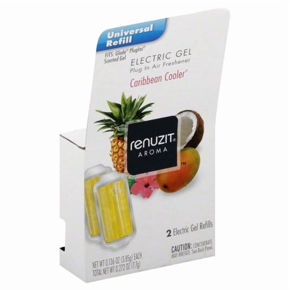 Renuzit Gel Electric Caribbean Cooler, .27 Ounce