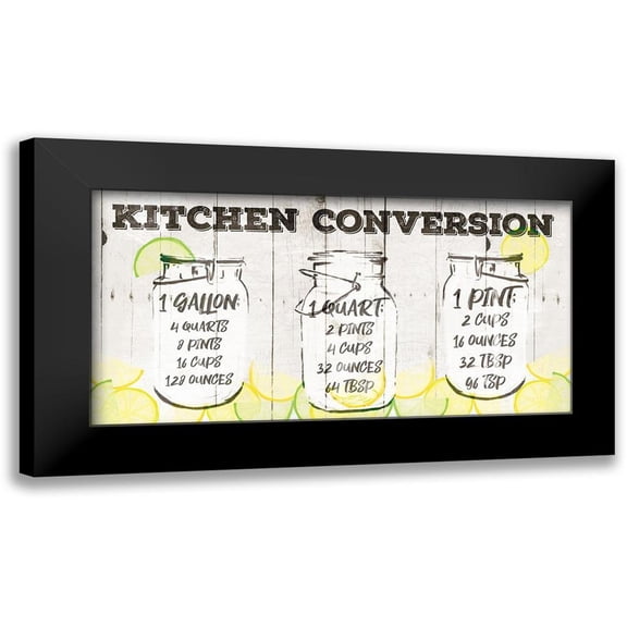 Grey, Jace 14x9 Black Modern Framed Museum Art Print Titled - Kitchen Conversion