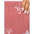 thumbnail image 5 of Fruit of the Loom Women's Soft & Breathable V-Neck Short Sleeve Top & Pajama Pant Set, Sizes S-4X, 5 of 10