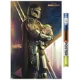 thumbnail image 1 of Star Wars: The Mandalorian - Held Wall Poster, 22.375" x 34" Framed, 1 of 4