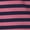 Black Pink-Striped, variant on INSPIRE CHIC Women's Elbow Sleeves Top Round Neck Slim Fit Basic Tee Casual Printed T-Shirt Dusty Blue-Striped S