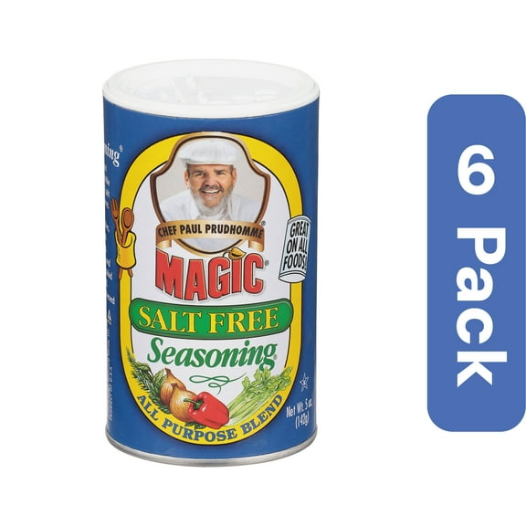 Magic Seasoning Blends Seasoning Salt Free 5 oz (Pack Of 6)