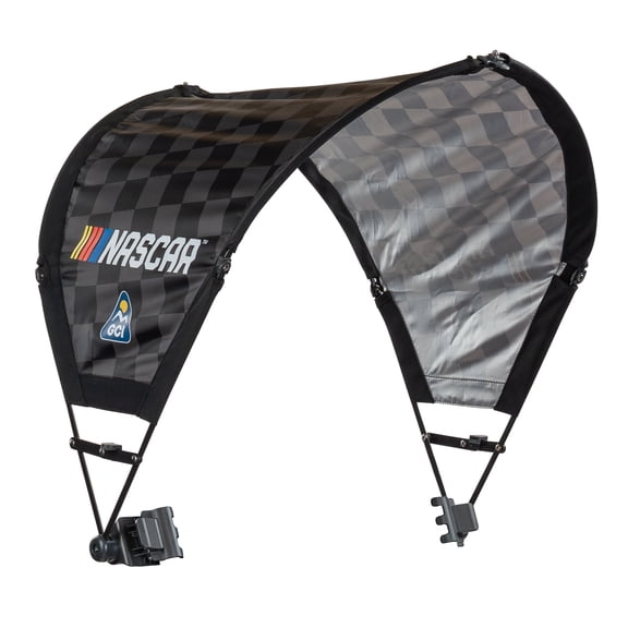 GCI Outdoor SunShade Accessory Universal Adjustable Chair Canopy with UV Protection, NASCAR