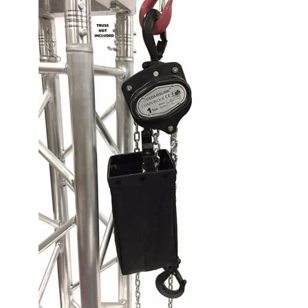 1 Ton 2000 LB Hand Chain Block Manual Hand Hoist with 26' Lift DJ Trussing Truss
