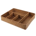 thumbnail image 1 of Canasta del organizador de mostrador con divisor Rústico Cesta de almacenamiento de baño de cocina, 1 of 4
