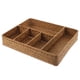thumbnail image 1 of BRIGHTFUFU Canasta del organizador de mostrador con divisor Rústico Cesta de almacenamiento de baño de cocina, 1 of 8