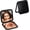 5x Black, variant on PETGLE Small Compact Mirror for Purse,5X/1X Travel Magnifying Mirror for Women, Makeup Mirror for Girls, Portable Ultra Slim Pocket Mirror(White)