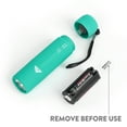 thumbnail image 3 of Ozark Trail Single Mini LED Flashlight, 50 Lumens, Handheld, 3 AAA Batteries, Teal, 3 of 6