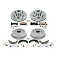 thumbnail image 3 of Power Stop Front and Rear Stock Replacement Drum and Shoe Kit KOE15049DK, 3 of 9