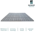thumbnail image 5 of Patriot Docks Low Profile Stationary Dock with Gray Poly Decking, 4’ Pipe Support Kit (10504), 5 of 7