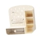 thumbnail image 5 of Organizador de tablero de clavija de escritorio con cajón, tarjetero de gran capacidad, portalápices con accesorios para niños, adultos, oficina, sala Beige, 5 of 7