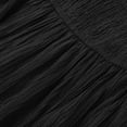 thumbnail image 5 of Women's Sleeveless Hollow Out Midi Beach Dress Solid Color Party, 5 of 6