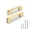 Brushed Gold, variant on 5 Pack 5 Inch Brushed Gold Cabinet Pulls Solid Zinc Alloy Gold Cabinet Handles - Brushed Brass Dresser Drawer Pulls for Kitchen Cabinet Hardware Zinc Alloy Handles