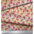 thumbnail image 3 of Soimoi Pink polyester Crepe Fabric Floral Printed Fabric 1 Yard 42 Inch Wide, 3 of 3