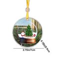 thumbnail image 3 of Hermosos letreros navideños de resina con temática navideña con imágenes elegantes y decoraciones festivas que son ideales para agregar calidez y alegría a su estilo de decoración navideña. Akmoler, 3 of 8