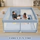 thumbnail image 2 of Baby Playpen XVISHX 188 x 127 cm con tela hipoalergénica, color gris, 2 of 7