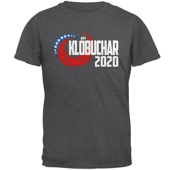 Election 2020 Amy Klobuchar for President Mens T Shirt Dark Heather 3X-LG