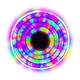 thumbnail image 1 of Serie Navideña Decorativa Luz Led Multicolor 600 Focos 8 Funciones Importadora La Merced  Cable Transparente 27 m, 1 of 4