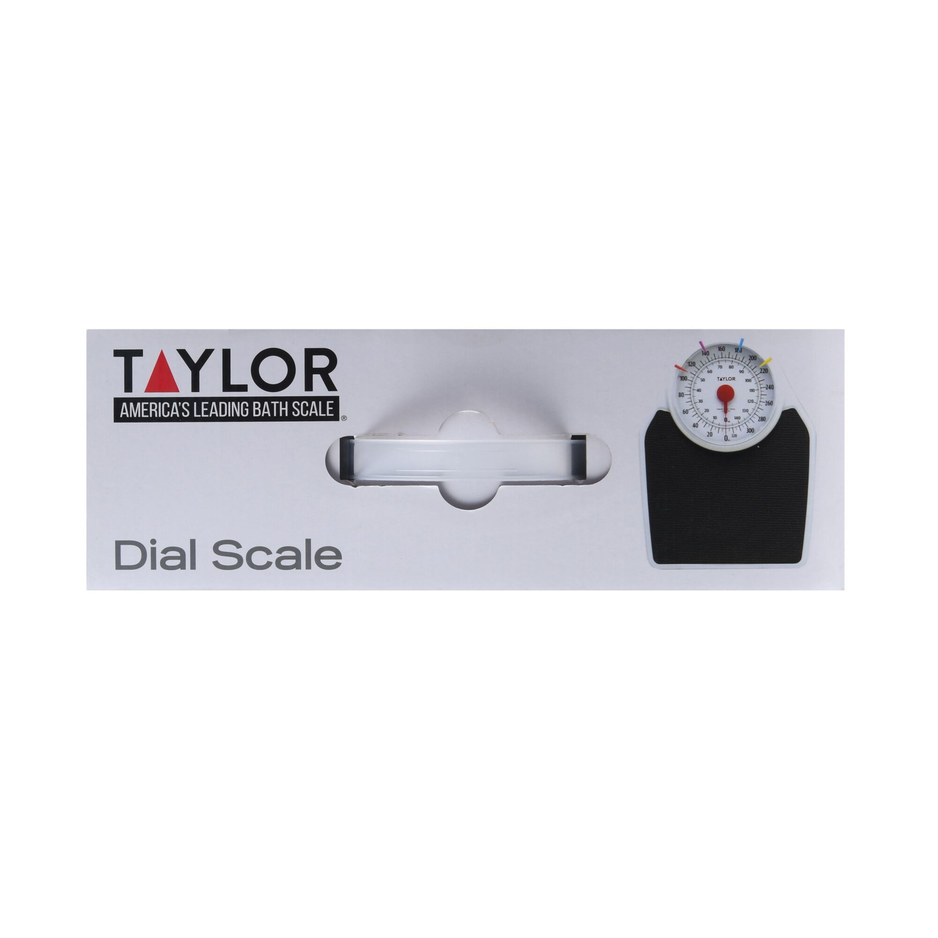 Mechanical Rotating Dial Bath Scale, White – Taylor USA
