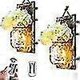 thumbnail image 2 of Vinta Mason Jar Lamp With Artificial Flower R, 2 of 4