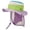 Purple, variant on FAWUUDO Boys Girls Bucket Hat Cotton Color Block Breathable Sun Hat for Toddler Kids Outdoor Camping Travel