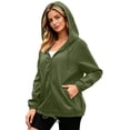 thumbnail image 5 of GUACER Women's Zip-Up Hooded Windbreaker with Pockets, Lightweight Outdoor Hiking Waterproof Jackets, 5 of 9