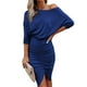 thumbnail image 3 of Vestido Ceñido Al Cuerpo con Pliegues Sexy para Mujer Vestido de Fiesta Ceñido Al Cuerpo Envuelto en las Caderas de un Hombro ANGGREK  Otros, 3 of 6