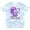 Tie Dye Blue, variant on Inktastic Care, Support, Cure Alzheimers Awareness T-Shirt