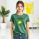 thumbnail image 3 of Playera Blusa De LimonesDolce Far Niente – Disfruta el Placer de No Hacer Nada con Estilo Color Verde Talla Extra Grande Marca Emil SaEs, 3 of 4