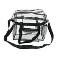 thumbnail image 4 of Transparent Tote Bag, Clear Handbag Visible Inside Waterproof  For Water Bottle For Digital Camera Black, 4 of 8
