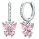 thumbnail image 1 of Pendientes de aro para las mujeres de la moda de joyería de cobre con cristales de colores Elegante Dainty Everyday Wear Accesorios de moda Idea, 1 of 3
