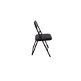 thumbnail image 4 of Silla Plegable Loomber Negra Fiesta - Set de 4 piezas, 4 of 4
