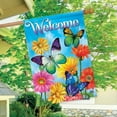 thumbnail image 4 of Briarwood Lane Fluttering Butterflies Spring House Flag, 4 of 4