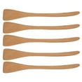 thumbnail image 3 of Espátula De Madera Plana, Espátula De Madera De Superficie Brillante De Peso Ligero De Haya Premium De Amplia Aplicación Para Restaurante Para El Hogar Para El Hotel YLSHRF Wooden Cooking Utensils, 3 of 8