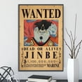 thumbnail image 3 of Póster autoadhesivo de One Piece, Orden de recompensa, Luffy, papel tapiz, figuras de Ace, Nami, decoración del hogar, pintura, Anime Zoro, arte de pared, Sanji, 3 of 5