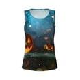 thumbnail image 6 of Sigee Spooky Halloween for Women's Workout Tank Top,Running Tank Tops,Sleeveless Gym ClothesXX-Large, 6 of 8